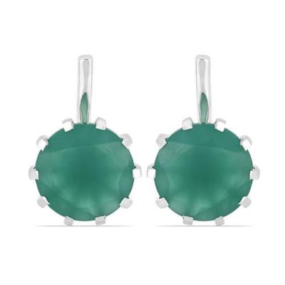 BUY STERLING SILVER NATURAL ROSE QUARTZ GEMSTONE BIG STONE EARRINGS –BULK JEWELRY SUPPLIER